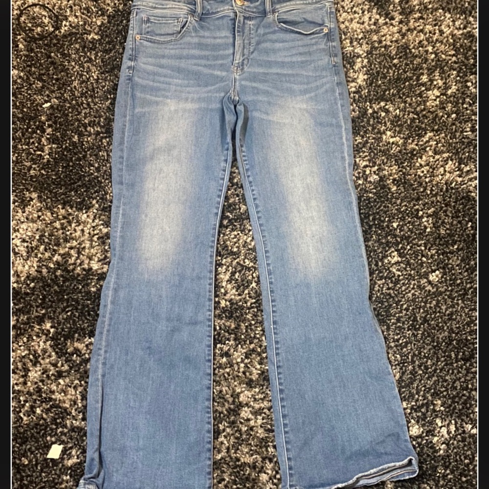 American Eagle flare jeans next level stretch